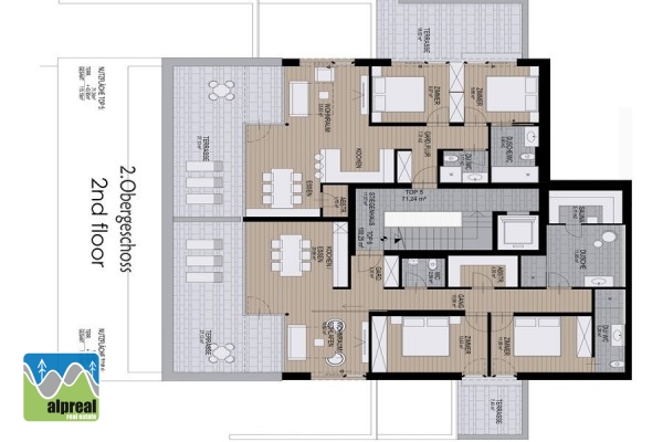 2 bedroom apartment in Neukirchen am Großvenediger Salzburgerland Austria