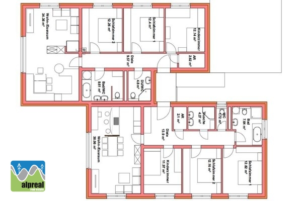 2 or 3 bedroom apartment Bad Hofgastein Salzburgerland Austria