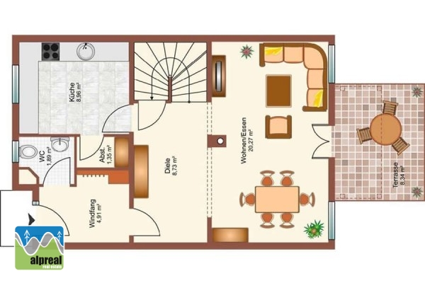 Tussenwoning Leogang Salzburgerland Oostenrijk