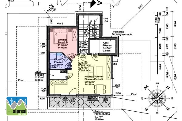 3-kamer appartement Kaprun Salzburgerland Oostenrijk