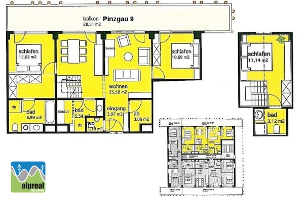 3-bedroom apartment Kaprun Salzburgerland Austria