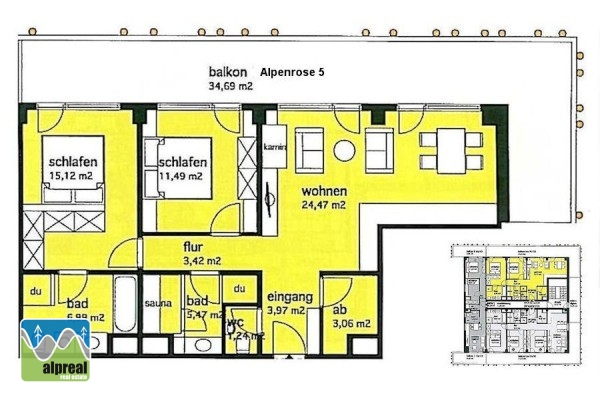 2-bedroom apartment Kaprun Salzburgerland Austria