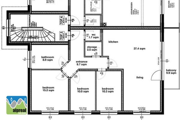 3-bed apartment Wagrain Salzburgerland Austria