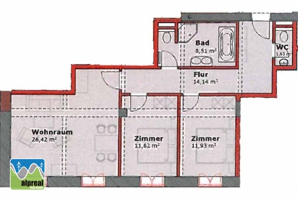 2-bedroom apartment in Zell am See Salzburg Austria