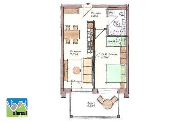 1-bedroom apartment in Neukirchen am Grossvenediger Salzburg Austria