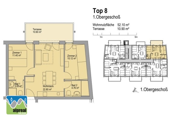 2-bedroom apartment in Bad Hofgastein Salzburg Austria