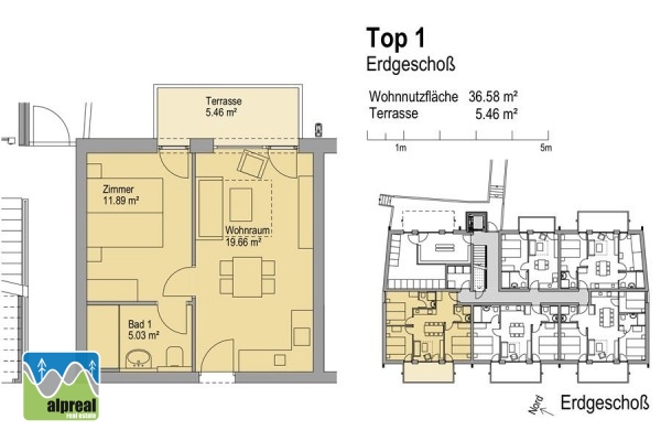 1-bedroom apartment in Bad Hofgastein Salzburg Austria