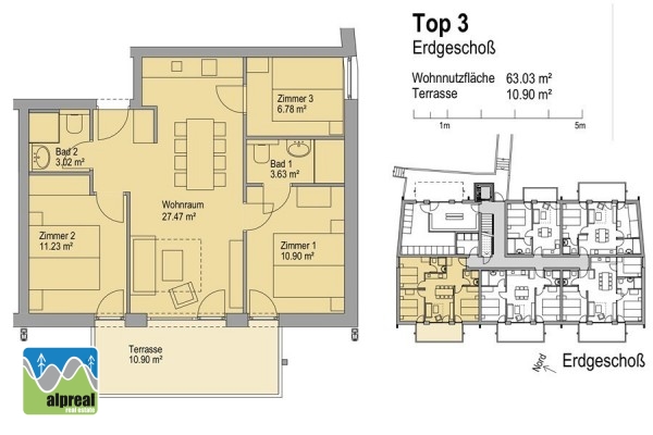 2-kamer appartement in Bad Hofgastein Salzburgerland Oostenrijk