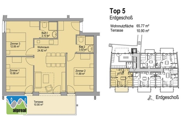 2-kamer appartement in Bad Hofgastein Salzburgerland Oostenrijk