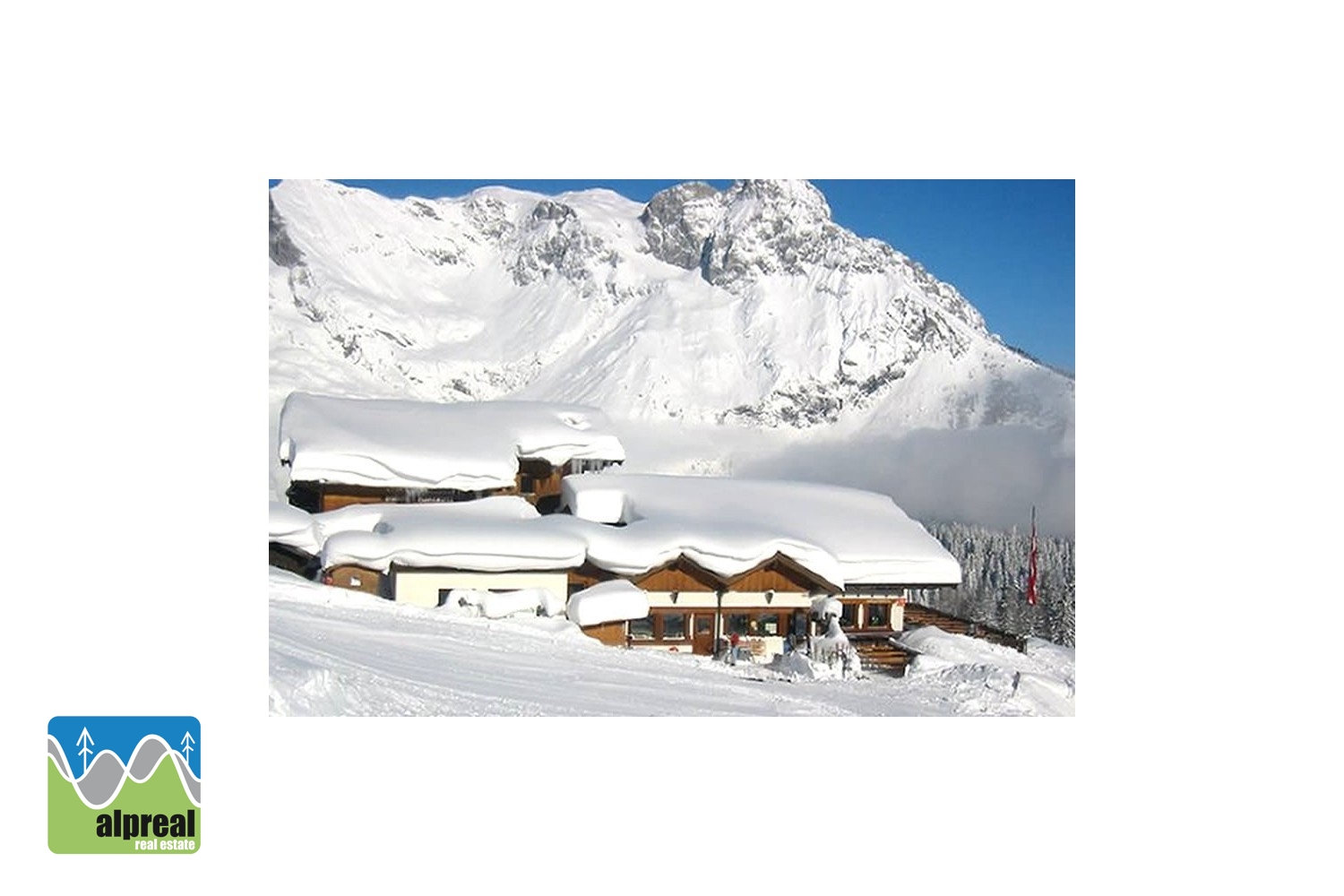 Buitenkans Hotel aan de piste Ski Amade Salzburgerland Oostenrijk