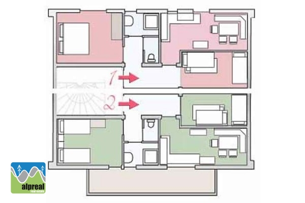 Apartmenthaus Salzburgerland Österreich