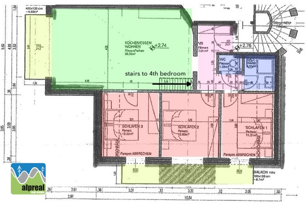 5-Zimmer Wohnung Annaberg Salzburg Österreich