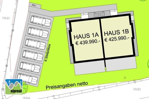 Project met 6 chalets Piesendorf Salzburgerland Oostenrijk