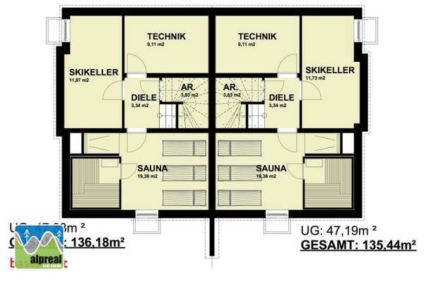 Project met 6 chalets Piesendorf Salzburgerland Oostenrijk