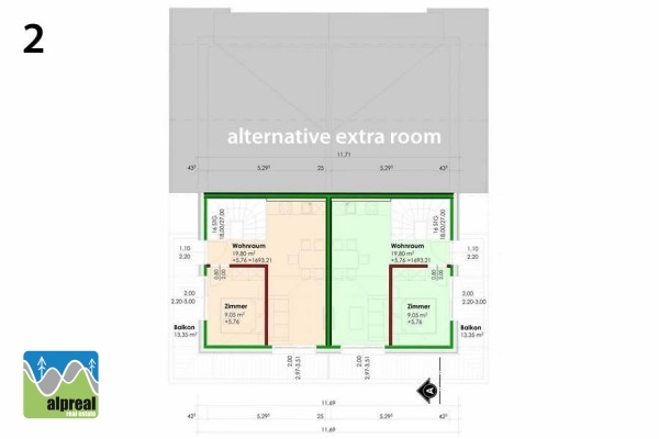 3 en 4-kamer appartementen Hochkrimml Salzburgerland Oostenrijk