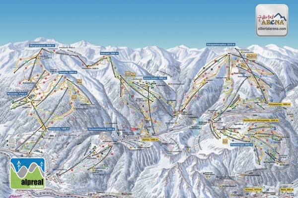 Huis met 2 appartementen Zell am Ziller Tirol Oostenrijk