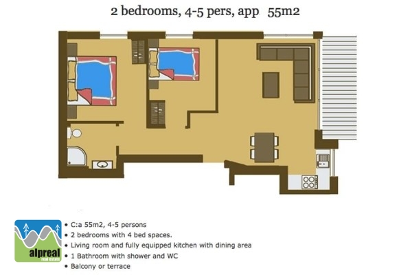 3-Zimmer Wohnung Obertauern Salzburgerland