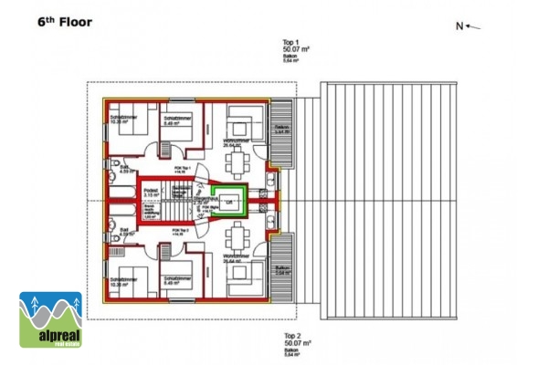 2-bed apartment Obertauern