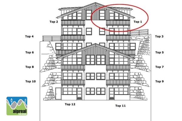 2-bed apartment Obertauern