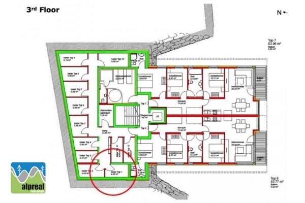 2-bed apartment Obertauern