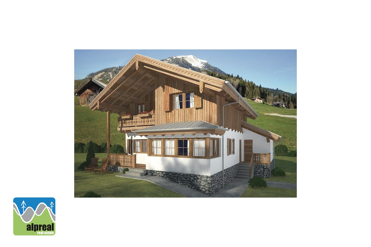 New build chalets in Rußbach am Paß Gschütt Salzburg Austria