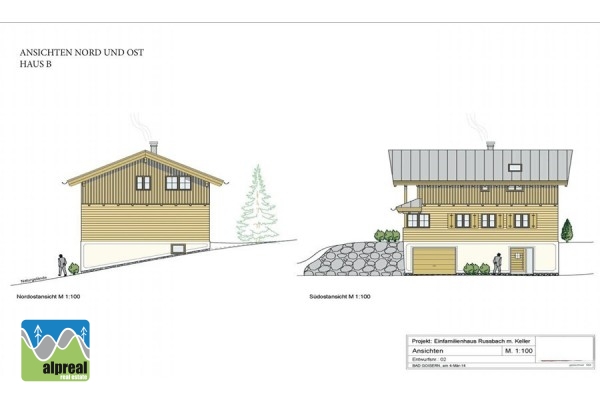 Neubau Chalets in Rußbach am Paß Gschütt Salzburg Österreich