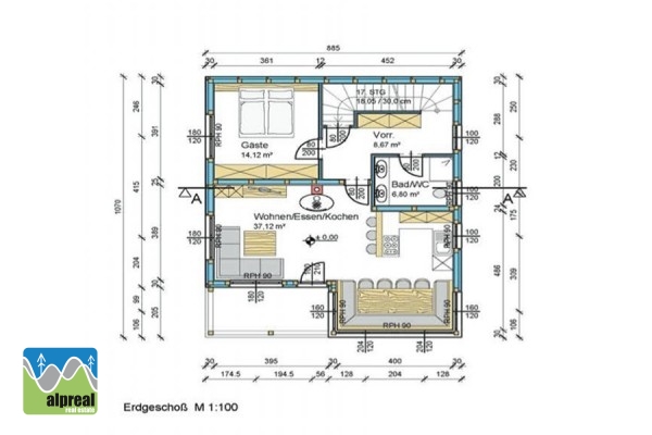 New build chalets in Rußbach am Paß Gschütt Salzburg Austria